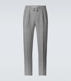 Somerset Linen Pants Grey