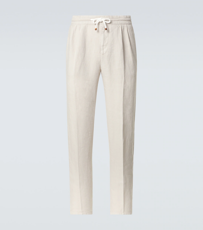 Somerset Linen Pants Beige